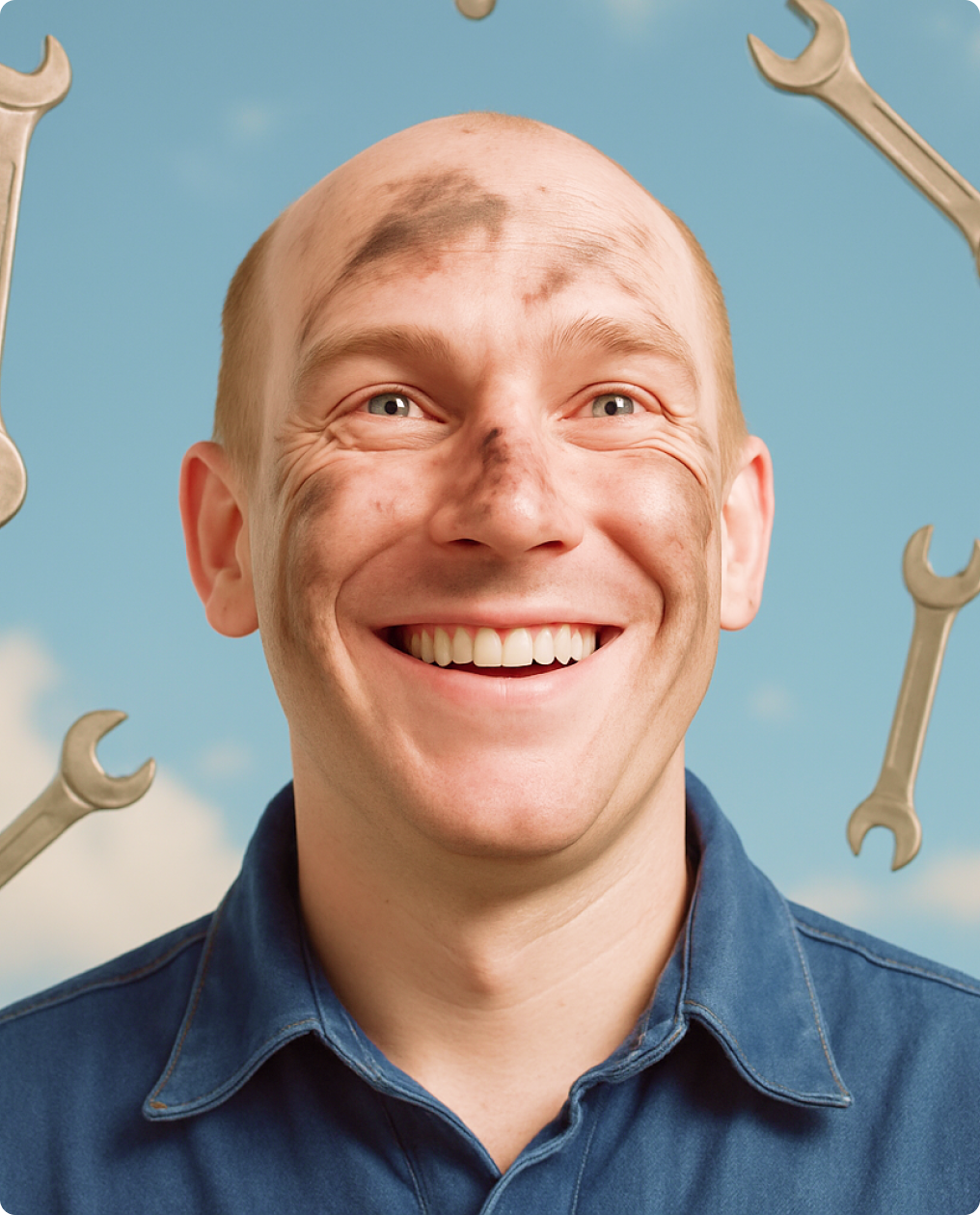 Retrato con billetes